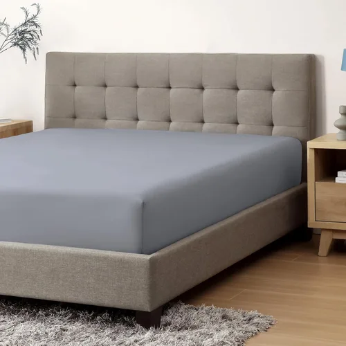 Vista 11 de CirclesHome Sábana bajera ajustable de satén de poliéster y algodón de tamaño RV (48 x 75), ultra suave y cómoda, protege el colchón de la suciedad