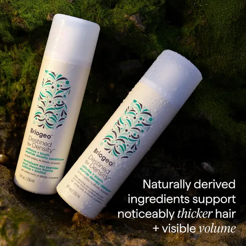 Vista 7 de Briogeo Destined for Density Caffeine + Biotin Peptide Density Conditioner Increases Hair Thickness and Volume for Fine or Thinning Hair