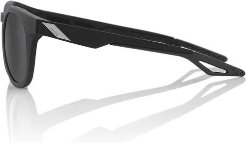 Vista 3 de 100% Campo Rounded Retro Sunglasses - Durable, Lightweight Active Performance Eyewear wRubber Temple & Nose Grip