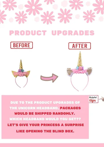 Vista 5 de CinheyU Vestido largo de tul sin mangas para niña, diseño de unicornio, con diadema