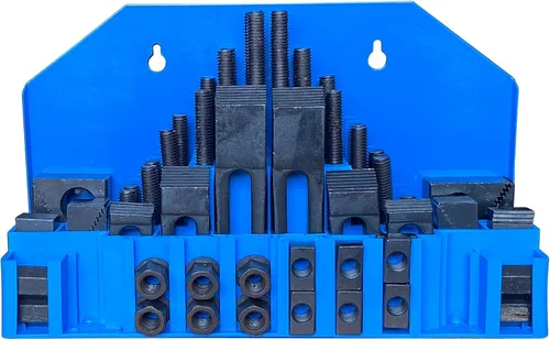 Vista 4 de Kit de sujeción de abrazadera de sujeción de 58 piezas para molino Bridgeport (ranura de 3/4 de pulgada y perno de 5/8 pulgadas)