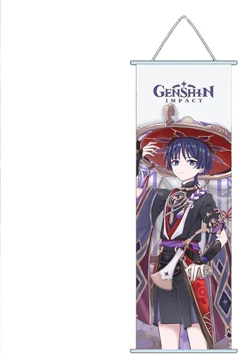 Vista 6 de Genshin Impact Box - Including DollPillowcaseHanging PicturStandAmuletKeychainPendant2 Brooch30 Lomo Card50 Sticker