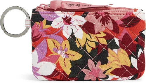 Vista 3 de Vera Bradley Cartera de algodón con cremallera para identificación para mujer