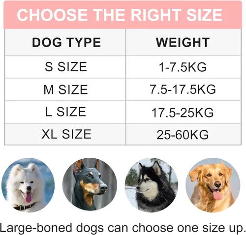 Vista 7 de 20 zapatos para perro, zapatos transpirables de doble capa para perro, protector de pata de perro, botines para perro para evitar lamer, botines