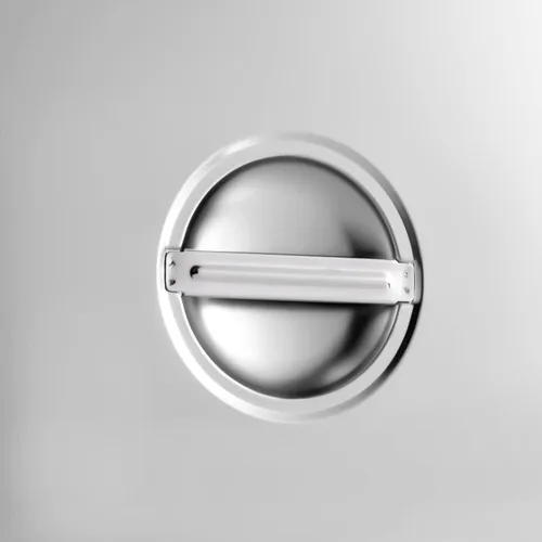 Vista 7 de Paquete de 6 tapas de mesa de vapor de acero inoxidable de tamaño 11, cubierta sólida de sartén de hotel con asa para sartén de alimentos al vapor