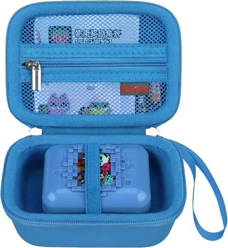 Vista 11 de Elonbo Estuche de transporte para Bitzee Digital Pet Interactivo Virtual Juguete, Mascotas Electrónicas Niños Juguetes Cubierta de Almacenamiento