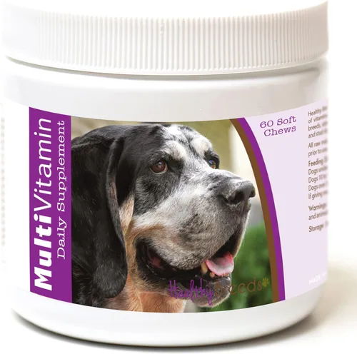 Vista 90 de Healthy Breeds Affenpinscher - Masticables blandos multivitamínicos, 60