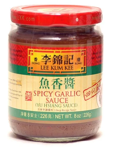 Lee Kum Kee Salsa picante de ajo, frascos de 8 onzas (paquete de 4)