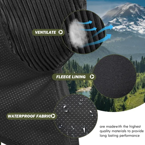 Vista 3 de V.Step Pasamontañas con calefacción, control de cable USB, máscara de esquí calentada con diseño de temporizador, resistente al viento, máscara