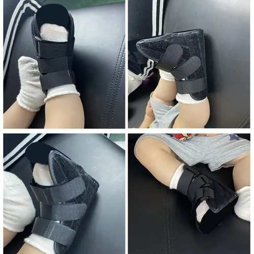 Vista 5 de AFO - Soporte ortopédico de tobillo para niños pequeños, férula nocturna, ortesis funcional para bebés y estabilizador de pies, mejora el pie