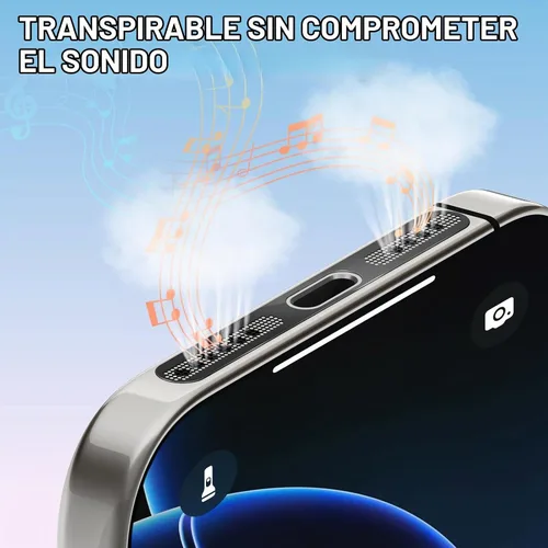Vista 4 de 5pcs altavoz malla anti polvo prueba adhesivo cubierta para iPhone 15/16/17 Series