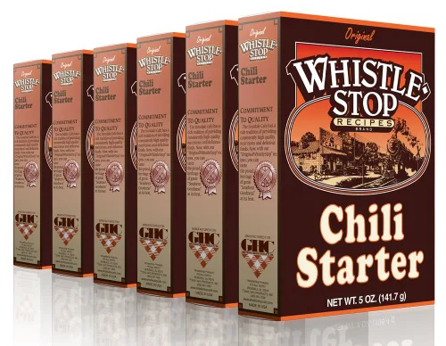 Vista 7 de Recetas originales de WhistleStop Cafe Mezcla de chile para principiantes 5 onzas (1 caja)