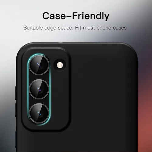 Vista 7 de JETech Protector de lente de cámara para Samsung Galaxy S23 5G de 6.1 pulgadas/S23 Plus 5G de 6.6 pulgadas, cubierta de anillo individual de metal