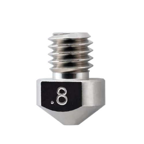 Vista 9 de Microswiss - Boquilla chapada para LulzBot TAZ 5, LulzBot Mini, estilo hexagonal Hotend .0.079 in