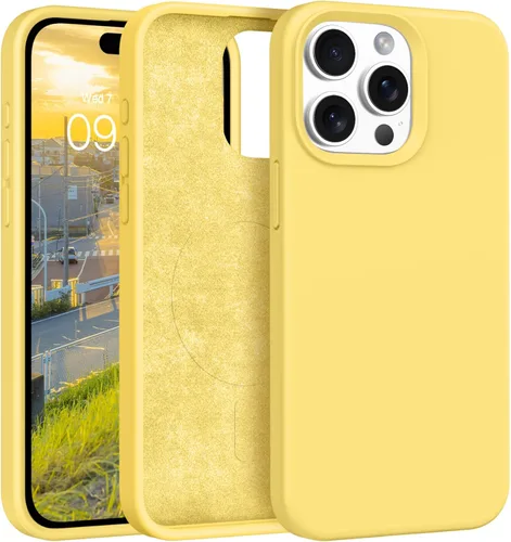 BENTOBEN Funda magnética para iPhone 15 Pro Max, funda de teléfono para iPhone 15 Pro Max [compatible con Magsafe] delgada a prueba de golpes de