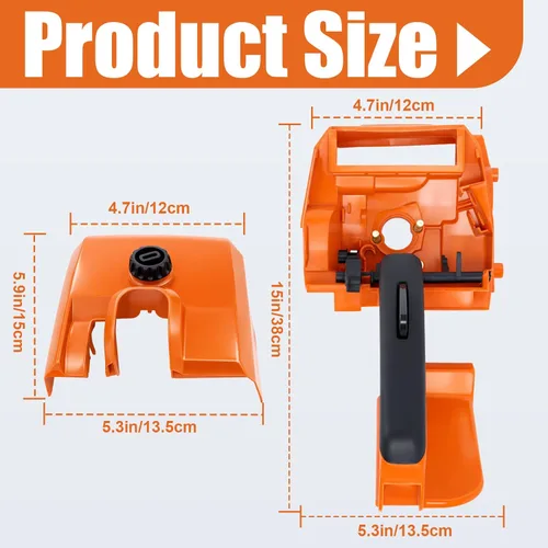 Vista 5 de Piezas de mango trasero MS290 𝗨𝗽𝗴𝗿𝗮𝗱𝗲𝗱 Compatibles con piezas de motosierra STIHLL 029 034 036 039 MS290 MS390#1127 790 1001 - Mango trasero