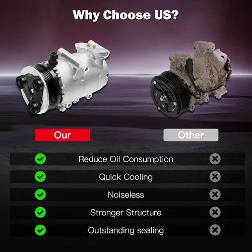 Vista 7 de cciyu Compresor de aire acondicionado compatible para Ford Focus 2.0L 2012-2014 AC Compresor para coche