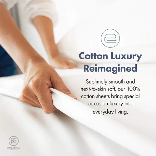 Vista 8 de Threadmill Home Linen Fundas de Almohada Estándar - 100% Algodón Natural 600 Número de Hilos, Juego de 2 Fundas de Almohada Damasco Gris Oscuro