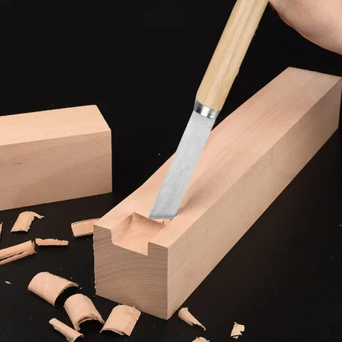 Vista 5 de Juego de cinceles de torno de madera, kit de cinceles de torneado de madera HSS, cincel de escultura, cinceles para carpintería, torno de madera