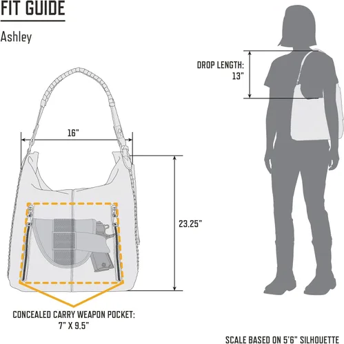 Vista 6 de Browning Concealed Carry Purse Premium Holstered Handbag with Safety Locking Option