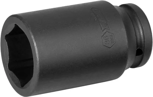 Vista 16 de Jetech - Llave de vaso de impacto profundo de 3/4 pulgadas con diseño de 6 puntos, aleación de acero cromo molibdeno tratada térmicamente, métrica
