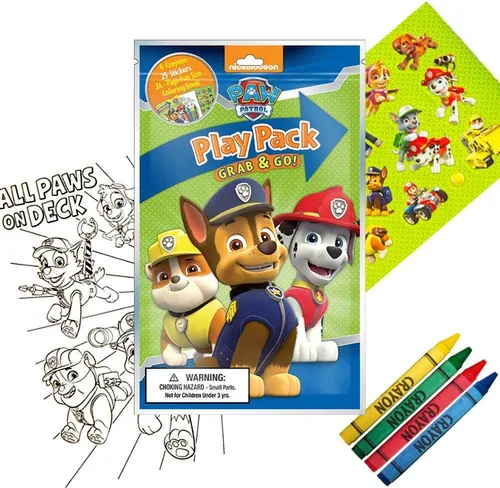 Vista 2 de Paquetes de juegos Nickelodeon Paw Patrol Grab and Go (paquete de 12)