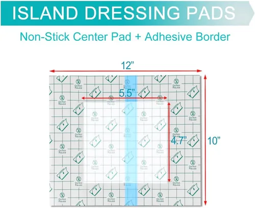 Vista 5 de Waterproof Ostomy Bag Shower Cover with Non Sticky Pad Colostomy Ilostomy Urlostomy Pouch Shower Guard Shield