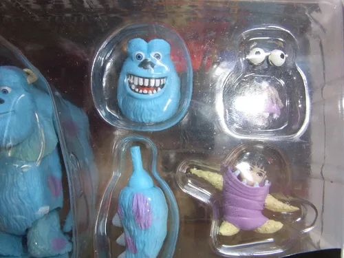 Vista 3 de Revoltech - Figura de acción de la colección de figuras de Disney Pixar de Monsters, Inc James P. Sullivan