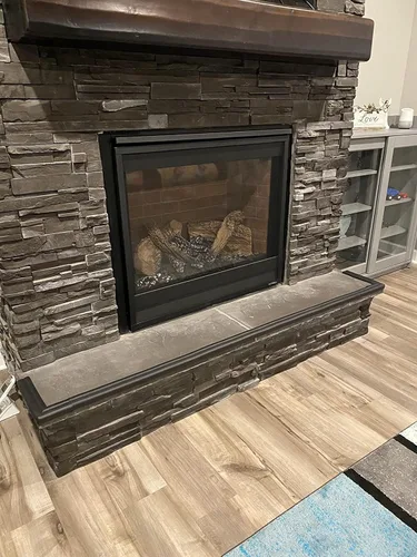 Vista 5 de KidKusion Cojín de borde jumbo 6 pies Negro Fabricado en Estados Unidos Protector de borde de seguridad para niños, parachoques de muebles a