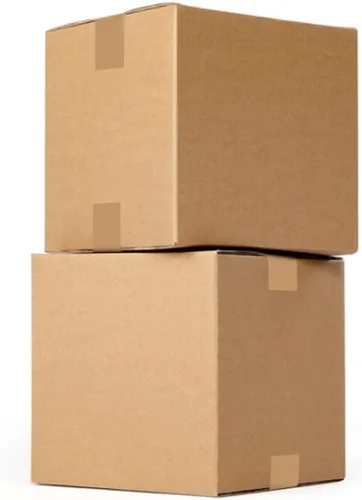 Vista 8 de 100 cajas de papel corrugado, cajas de cartón kraft resistentes y ligeras para envío y correo, cajas de mudanza para embalaje y almacenamiento