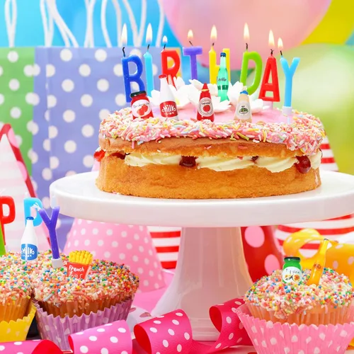 Vista 6 de Civaner Juego de 50 piezas de accesorios de comida rápida en miniatura para casa de muñecas, mini comida de Navidad, bebida mixta de resina, mini