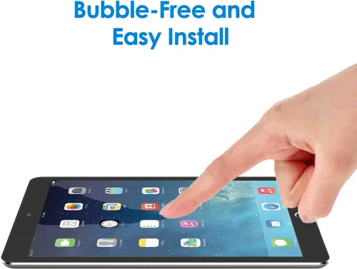 Vista 4 de JETech Protector de pantalla para iPad (9.7 pulgadas, modelo 2018/2017, 6ª/5ª generación), iPad Air 1, iPad Air 2, iPad Pro de 9.7 pulgadas