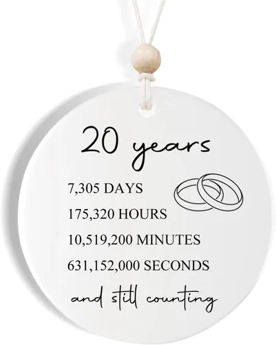 Vista 13 de 8ª boda de bronce para pareja, esposa, marido, 8 años, regalo de matrimonio para él y ella