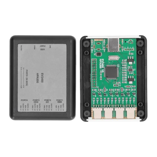 Vista 5 de Caja de reparación de batería, SMB Comm Box EV2400 Caja de depuración de detección de batería con cable de conexión, con módulo regulador de voltaje