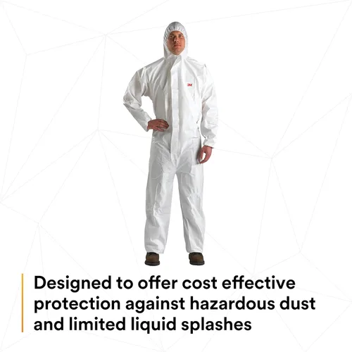 Vista 4 de 3M 4510Overoles desechables Blanco 25