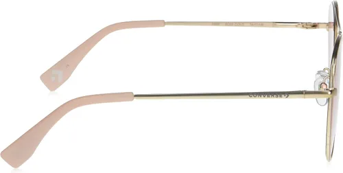 Vista 3 de Converse Gafas de sol redondas H099 para mujer, oro rosa, 2.205 in, Oro Rosa