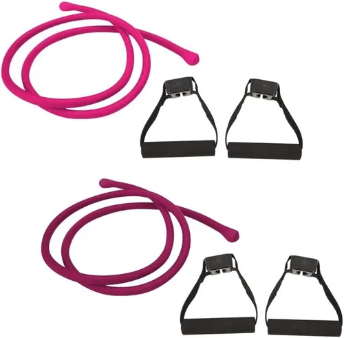 Resistance Band, Fitness Band for Strength Exercise, Gym or Home Workouts, Includes Soft Handles