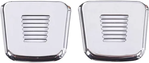 Vista 7 de 5 colores ABS coche interiot techo micrófono cubierta ajuste para Alfa Romeo Giulia Stelvio 2017-2019 Auto Accesorios (plata brillante)