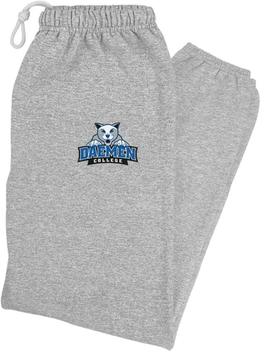 Vista 60 de LOGOVISION Pantalones deportivos, jogger para hombre con logotipo primario colegial, colección Heather atlética