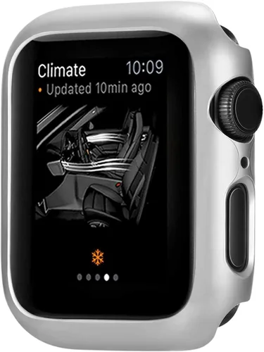 Vista 12 de Compatible con Apple Watch de 1.654 pulgadas Series 10 (2024), protector de parachoques superfino, cubierta dura de policarbonato, ligero, delgado