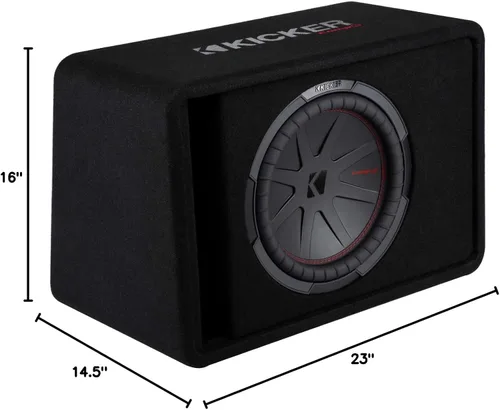 Vista 10 de KICKER 48VCWR122 CompR Subwoofer individual de 12" en caja ventilada, 2 ohmios