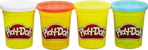 Vista 3 de Play-Doh Paquete de 12 unidades de compuesto de modelado no tóxico de colores mixtos, latas de 4 onzas (12 latas, 48 onzas)