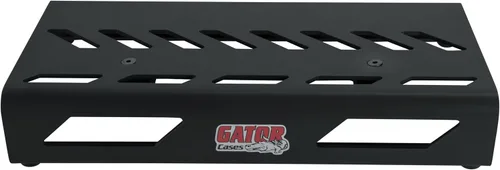 Vista 12 de Pedalera GPB-BAK-1 de Gator Cases, de aluminio, con estuche de transporte, tamaño grande, color negro camuflaje, Negro, S