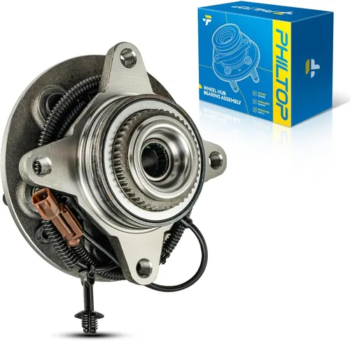 Vista 38 de PHILTOP 512012 x2 Conjunto de cubo de cojinete de rueda trasera para Volkswagen Jetta for 1998-2010 Volkswagen Beetle, 1999-2005 Volkswagen Jetta