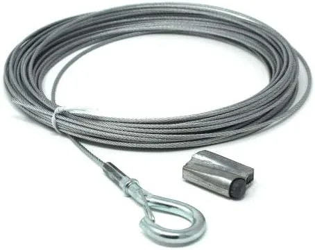 Globo Luz Kit de suspensión, cable de acero galvanizado, 60 ft., accesorios incluidos