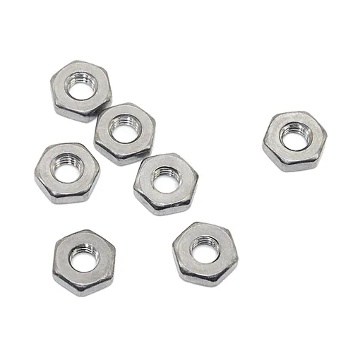 Vista 13 de Fullerkreg Tuerca hexagonal con acabado de acero inoxidable 1/2-13, tuerca de acero inoxidable 304 (10 piezas)
