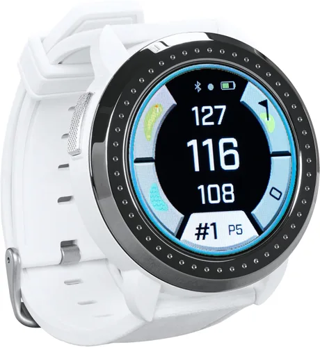 Vista 13 de Bushnell Golf iON Elite GPS Watch – Color Touchscreen, Slope‑Adjusted Yardages, 38,000+ Courses, Shot Tracker, USB‑C, Magnetic Charger
