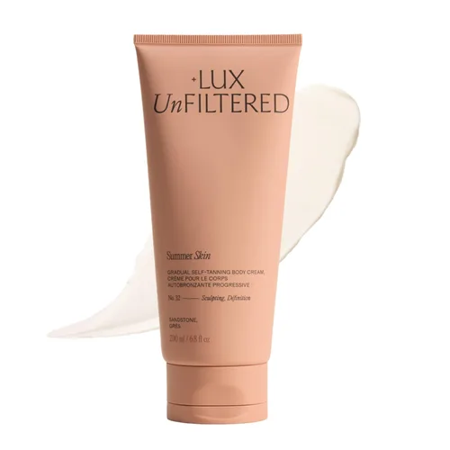 Vista 10 de + Lux Unfiltered N°32 Autobronceador Gradual Profundo, Loción Autobronceadora Hidratante con Manteca de Karité y Esqualano - Sin Pegamento, Sin
