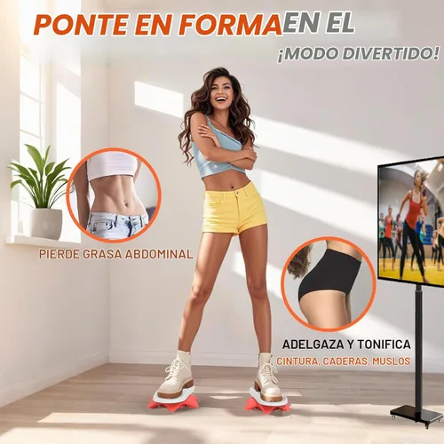 Vista 4 de Tabla de ejercicios para abdominales, para hacer ejercicio abdominal, para ejercicios abdominales, entrenador de cintura, disco de torsión