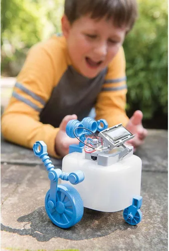 Vista 7 de 4M Robot Green Science Rover - Kit de construcción STEM híbrido de batería